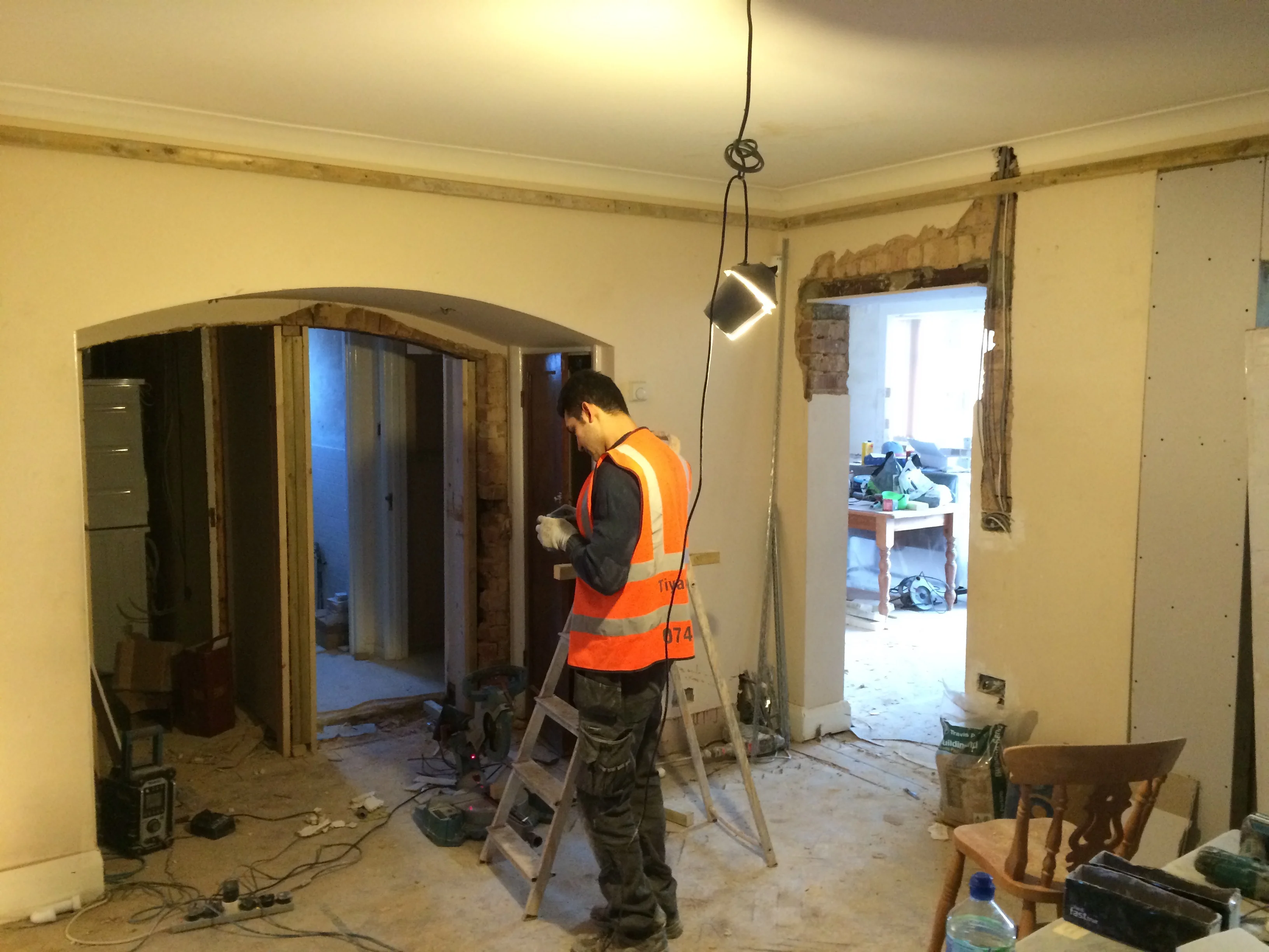 Mass Construction team at work